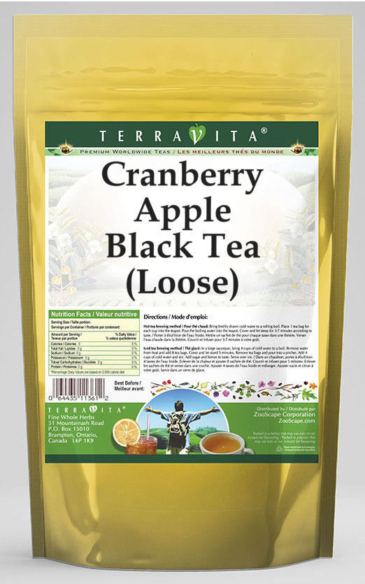 Cranberry Apple Black Tea (Loose)