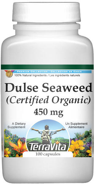 Dulse Seaweed (Certified Organic) - 450 mg