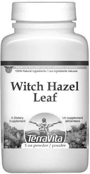 Witch Hazel Leaf Powder - Oral Rinse or Topical Use Only