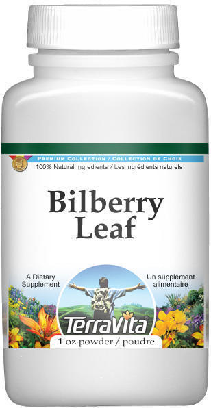 Bilberry Leaf Powder