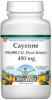 Cayenne (90,000 I.U. Heat Units) - 450 mg
