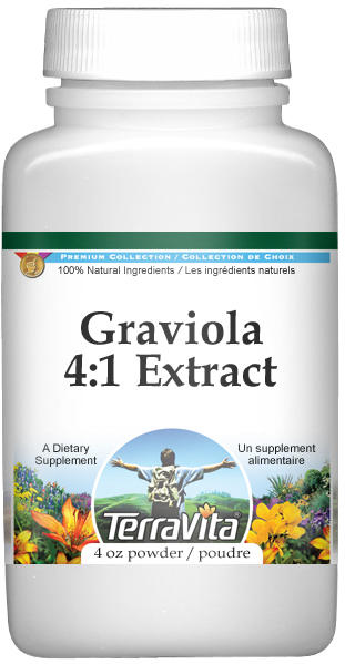 Extra Strength Graviola (Soursop) 4:1 Extract Powder