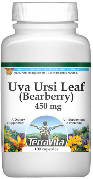 Uva Ursi Leaf (Bearberry) - 450 mg
