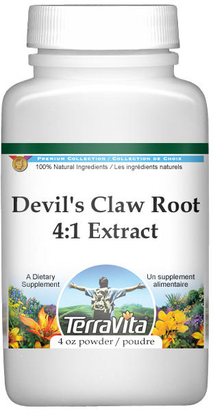 Extra Strength Devil's Claw Root 4:1 Extract Powder