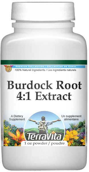 Extra Strength Burdock Root 4:1 Extract Powder