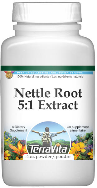 Extra Strength Nettle Root 5:1 Extract Powder