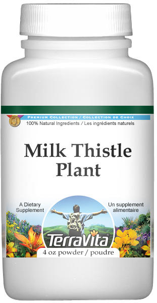 Milk Thistle Plant Powder