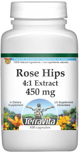 Extra Strength Rose Hips 4:1 Extract - 450 mg