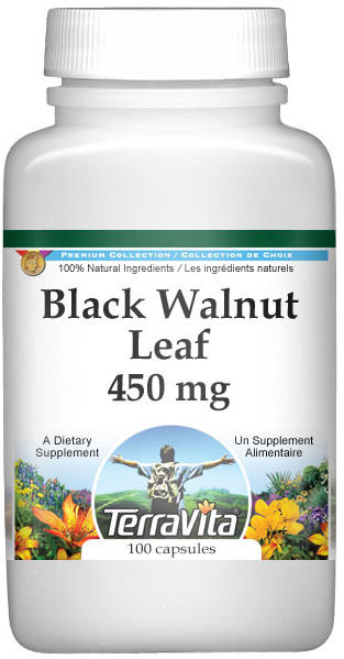 Black Walnut Leaf - 450 mg