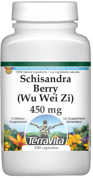 Schisandra Berry (Wu Wei Zi) - 450 mg