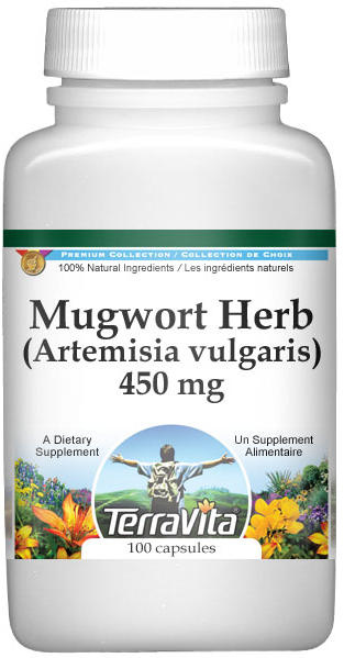 Mugwort Herb (Artemisia vulgaris) - 450 mg