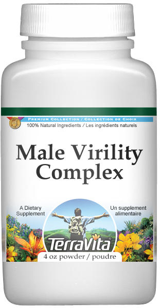 Male Virility Complex Powder - Muira Puama, Schizandra, Eleuthero, Ginkgo Biloba