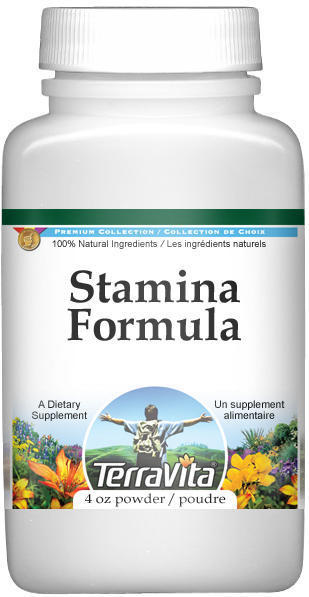 Stamina Formula Powder - Damiana, Eleuthero and Witch Hazel