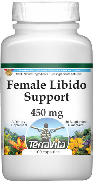 Female Libido Support - Guarana, Muira Puama, Eleuthero and More - 450 mg