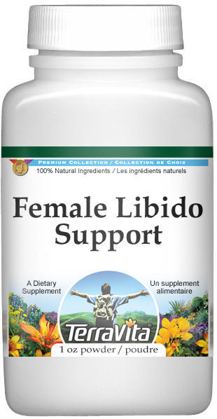 Female Libido Support Powder - Guarana, Muira Puama, Eleuthero and More