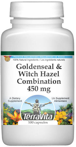 Goldenseal and Witch Hazel Combination - 450 mg