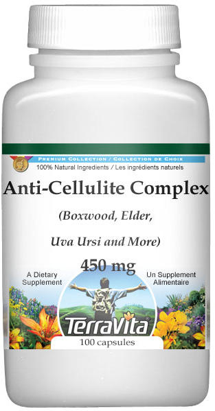 Anti-Cellulite Complex - Dogwood, Elder, Uva Ursi and More - 450 mg