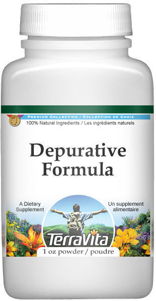 Depurative Formula Powder - Sarsaparilla, Borage, Soapwort and More