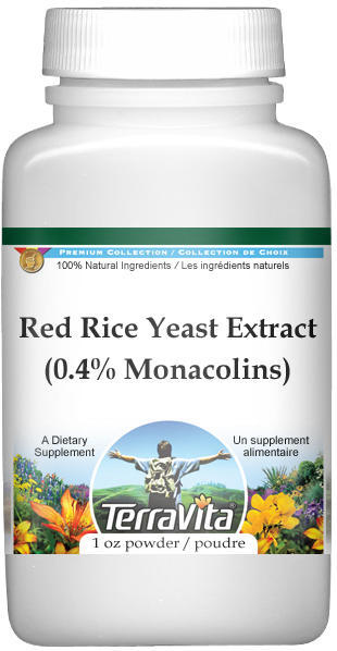 Red Yeast Rice Extract (0.4% Monacolins) Powder