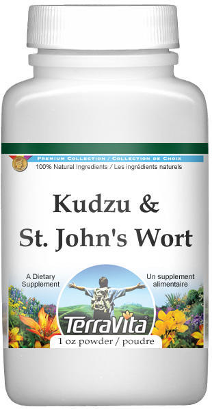 Kudzu and St. John's Wort Combination Powder