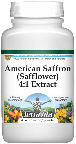 American Saffron (Safflower) 4:1 Powder