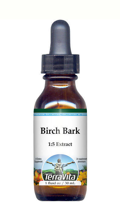 Birch Bark Glycerite Liquid Extract (1:5)