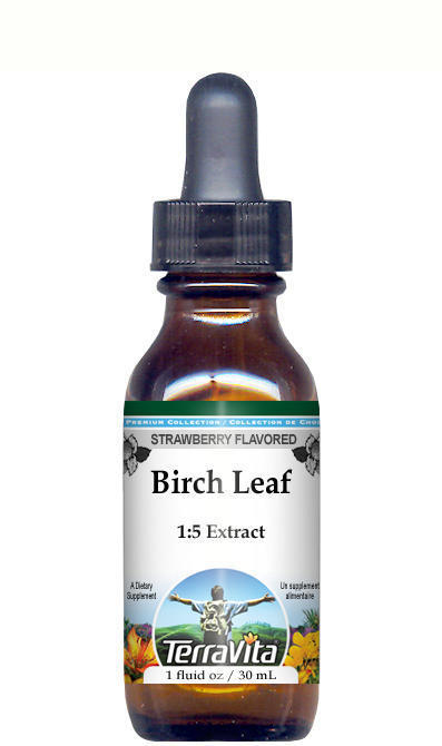 Birch Leaf Glycerite Liquid Extract (1:5)