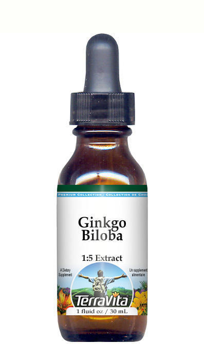 Ginkgo Biloba Glycerite Liquid Extract (1:5)