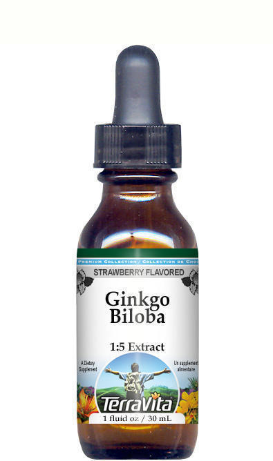 Ginkgo Biloba Glycerite Liquid Extract (1:5)