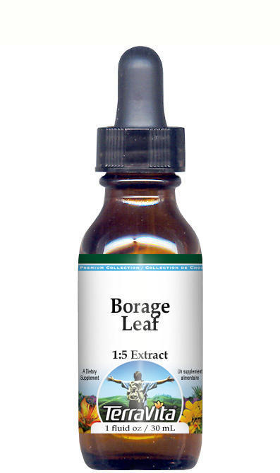 Borage Leaf Glycerite Liquid Extract (1:5)