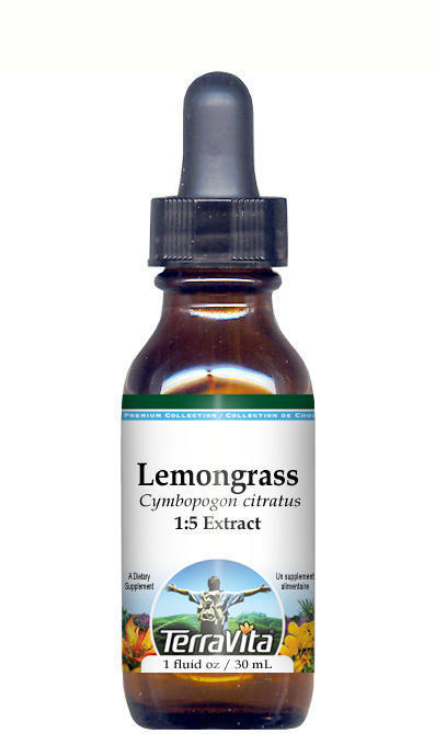 Lemongrass Glycerite Liquid Extract (1:5)