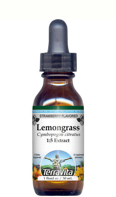 Lemongrass Glycerite Liquid Extract (1:5)