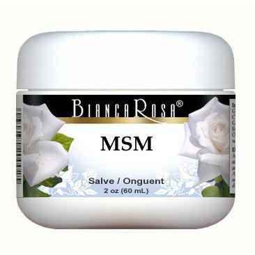 MSM - Salve Ointment - Supplement / Nutrition Facts