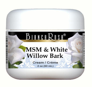 MSM and White Willow Bark Combination Cream