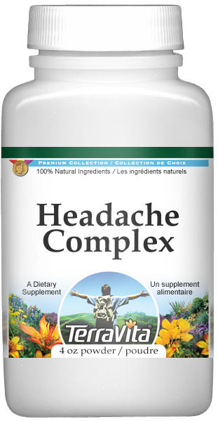 Headache Complex Powder - Feverfew and White Willow Bark