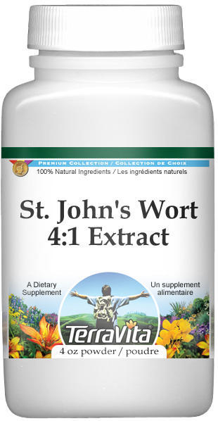 Extra Strength St. John's Wort 4:1 Extract Powder