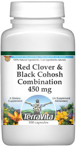 Red Clover and Black Cohosh Combination - 450 mg