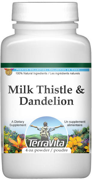 Milk Thistle and Dandelion Combination Powder