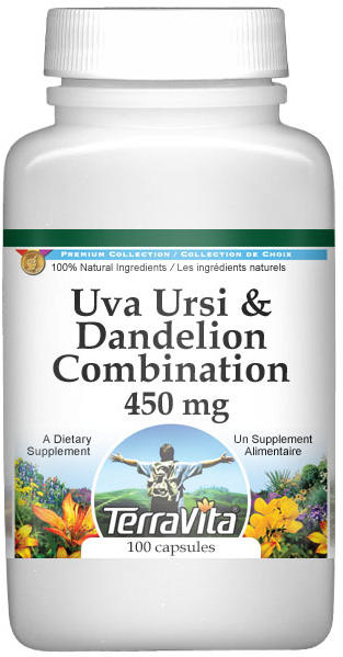 Uva Ursi and Dandelion Combination - 450 mg