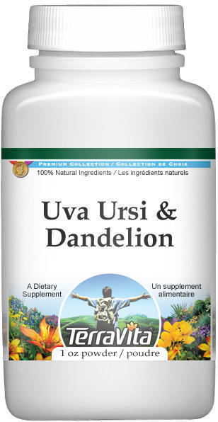Uva Ursi and Dandelion Combination Powder