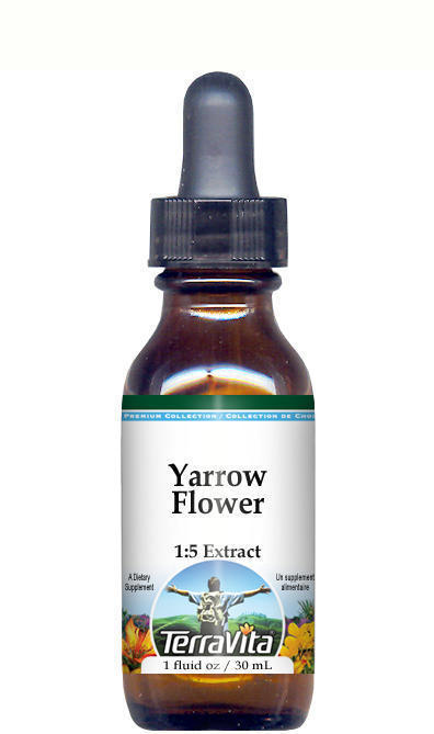 Yarrow Flower Glycerite Liquid Extract (1:5)
