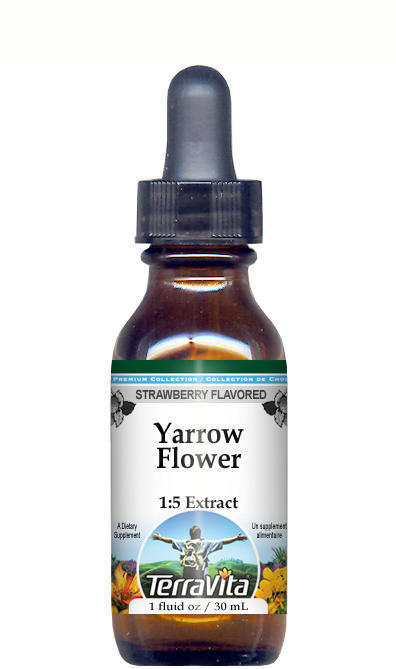 Yarrow Flower Glycerite Liquid Extract (1:5)