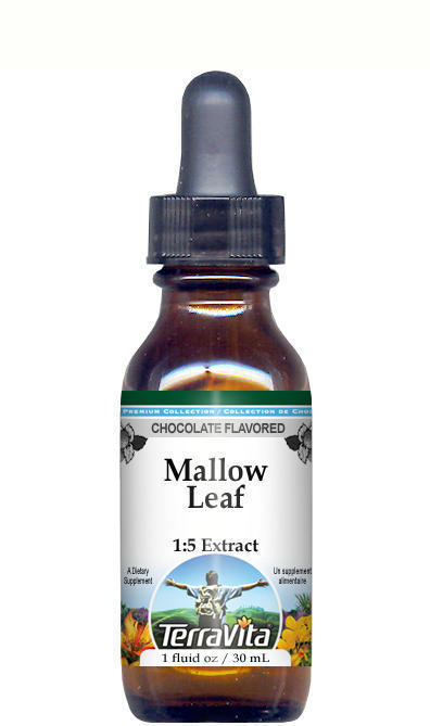 Mallow (Malva sylvestris) Flower Glycerite Liquid Extract (1:5)