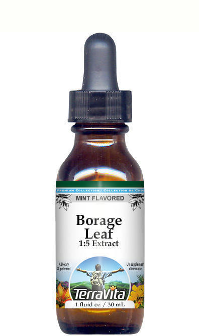Borage Leaf Glycerite Liquid Extract (1:5)
