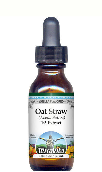Wild Oat Straw (Avena Sativa) Glycerite Liquid Extract (1:5)