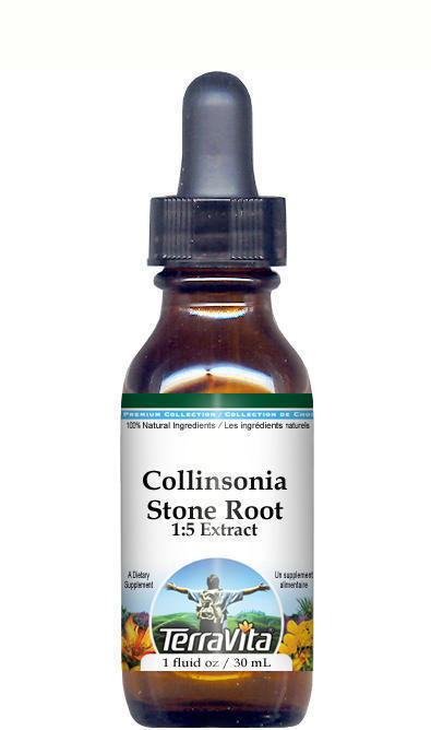 Collinsonia (Stone Root) - Glycerite Liquid Extract (1:5)