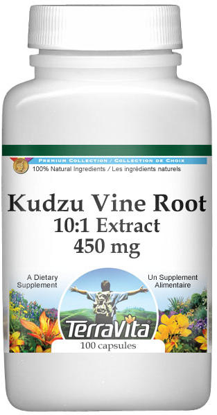 Extra Strength Kudzu Vine Root 10:1 Extract - 450 mg