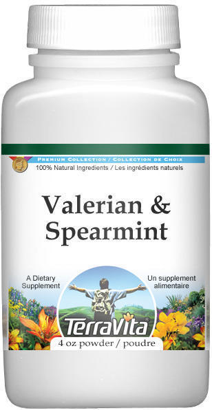 Valerian and Spearmint Combination Powder