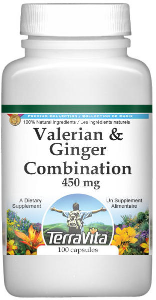 Valerian and Ginger Combination - 450 mg