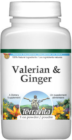 Valerian and Ginger Combination Powder